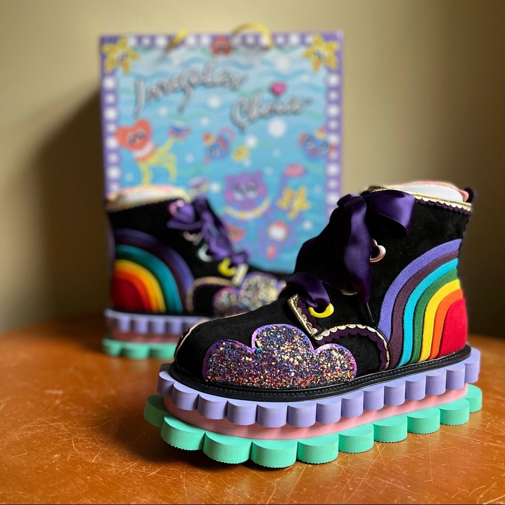 Pot of Gold Shoes by Irregular Choice sz 38 NIB